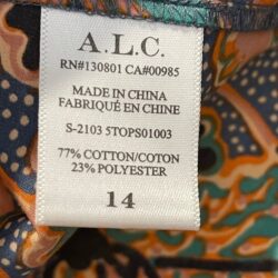 A.L.C. 14 Floral Print Tank
