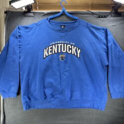 Vintage Starter University of Kentucky Wildcats Crewneck Sweatshirt Adult 2XL