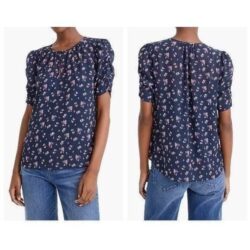 J crew floral blouse sz 3X