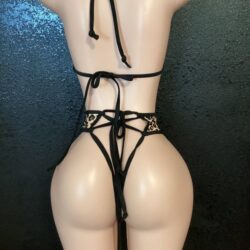 exotic dancewear exotic dancer outfit stripper high waist leopard