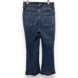 Old Navy Higher High Rise Flare Stretch Med Blue Denim Jeans Womens Sz 4 28×23
