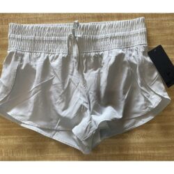 90 Degrees by Reflex Shorts Zebra Silver Grey NWT Size L