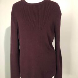 XL Banana Republic Long Sleeve Maroon Blouse C3609