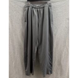 Nike Air Pants Mens XXL Grey Y2K Pullon Track Basketball Pants Ankle Zip Vintage