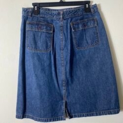 Isda & Co Denim Blue Jean Pencil Skirt Sz 10