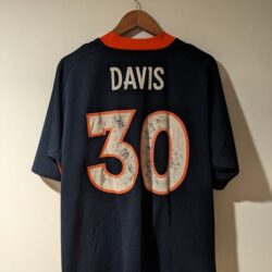 Vintage 90s Chicago Bears Davis Logo Athletic Blue Large Jersey