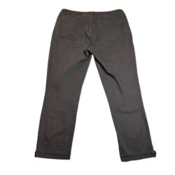 Democracy “Flex”- ellent Straight Leg Stretch Jeans Cuffed Raw Hem Size 12