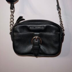 Dana Buchman crossbody small bag purse black with buckle