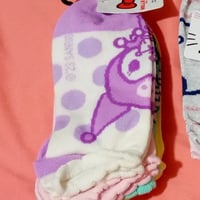 Sanrio Hello Kitty and Friends No Show Socks Womens Size 4-10 SET OF 5 NEW