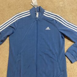 Adidas Women’s 3s Tr Ts Women’s Tracksuit Blue HZ2477 New Jacket Pants Sz S