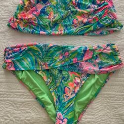 Lilly pulitzer gypsea swimsuit 14 tankini and bottoms