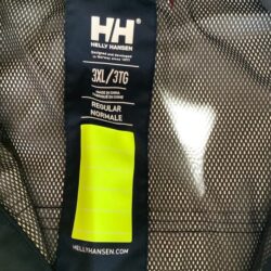 Men’s Helly Hansen HH 3XL VEST in navy blue with white embroidered nautical helm