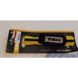 $20.00 TKO Running Belt with Reflective Trim, Yellow