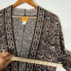 Ruby Rd Open Front Cardigan Women’s Size XL Petite Snake Print - Image 10