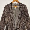 Ruby Rd Open Front Cardigan Women’s Size XL Petite Snake Print - Image 2