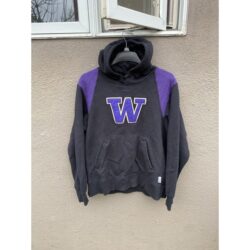 Vintage Washington Huskies Hoodie Size XL Nike Center Swoosh