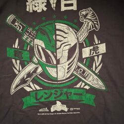 2015 Loot Crate Power Rangers shirt medium