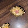 Vintage Rose Brooch & Earrings - Vintage & Collectibles Estate - Image 5
