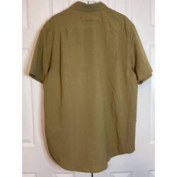 Duluth Beige Outdoor Performance Button Down Shirt Size Large Tall