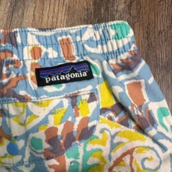 NWT Patagonia Women’s XL Funhoggers Pants Thriving Planet Lago Blue Fesitval