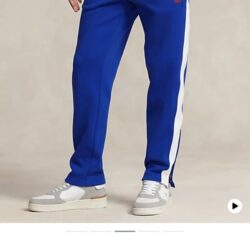 Mens Ralph Lauren blue track pants