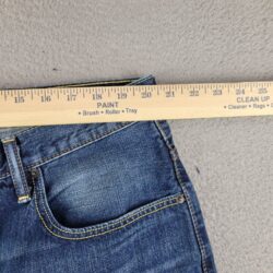 Levis 569 Shorts Mens 42 Blue Denim Loose Fit Straight Leg Baggy Casual Outdoor