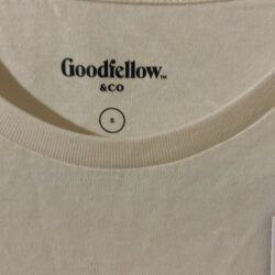 Men’s Goodfellow & Co graphic white T-shirt size small NWT