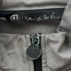 Travis Mathew Men's Golf Jacket Striped Windbreaker Size Large Gray Black - Image 3