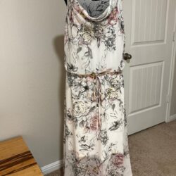 Lightweight floral WHBM dress