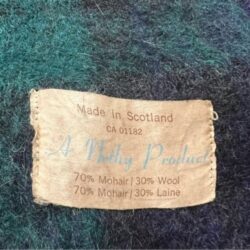 A Nethy Product. Wool Plaid Pa