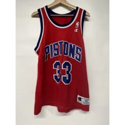 Vintage 90s Grant Hill Detroit Pistons #33 NBA Champion Jersey Size 40