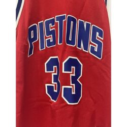 Vintage 90s Grant Hill Detroit Pistons #33 NBA Champion Jersey Size 40