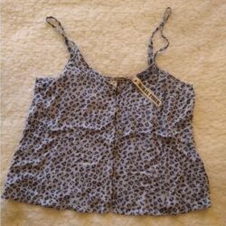 Moral Fiber Button Front Tank Top
