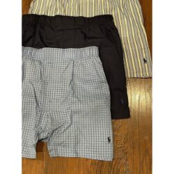 Set of 3 Polo Ralph Lauren Men’s Black Classic Woven Cotton Boxers S