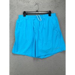 Columbia Swim Trunks Mens Omni-Shade Large 6L Blue PFG Board Shorts Drawstring