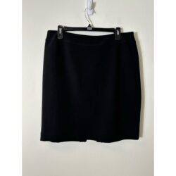 Tahari Black Pencil Skirt Sz 12P