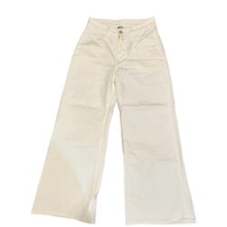 White high rise jeans