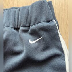 Nike Women’s Cropped Track Pants, Size Medium, Navy White, Athletic, Athleisure