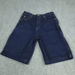 Vintage Y2K Phat Pharm Baggy Cargo Denim Shorts Jorts Mens Size 36