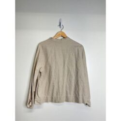 Relativity Women Asian Style Embroidered Jacket 100% Linen Size Large