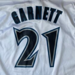 KG Timberwolves jersey