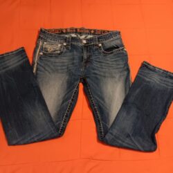 Rock Revival Jeans Mens 34 Blu