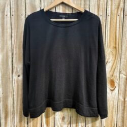 J.Crew Black Sweater Oversize Pull Over
