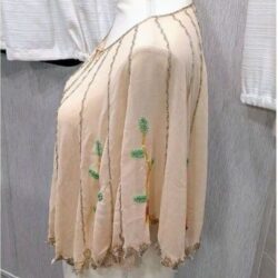NWT Echo Beaded Sequined Sheer Capelet Bolero Shrug Shawl