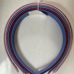 Thin sparkle woven headbands