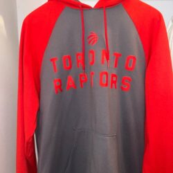 Toronto Raptors Adidas Pullover Hoodie Men’s Size Medium