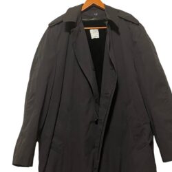 Men’s Black Unbranded Trench Coat