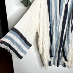 Michael Stars Cream and Blue S