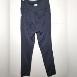 Women’s Engineered Life Black Leggings, Size Small