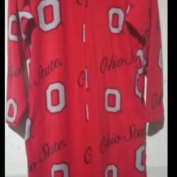 Sideline Apparel Long John Pajamas NCAA Ohio State Buckeyes Women’s Size Medium